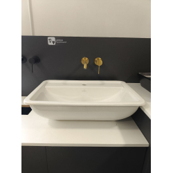 Умивальник врізний в стільницю прямокутний VILLEROY & BOCH LOOP & FRIENDS 67,5х45 см 51456001 (Сантехнічний недолив)
