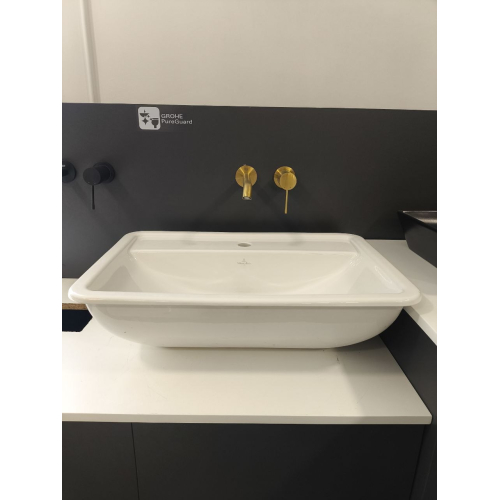 Умивальник врізний в стільницю прямокутний VILLEROY & BOCH LOOP & FRIENDS 67,5х45 см 51456001 (Сантехнічний недолив)