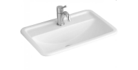 Умивальник врізний в стільницю прямокутний VILLEROY & BOCH LOOP & FRIENDS 67,5х45 см 51456001 (Сантехнічний недолив)