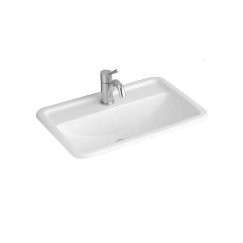 Умивальник врізний в стільницю прямокутний VILLEROY & BOCH LOOP & FRIENDS 67,5х45 см 51456001 (Сантехнічний недолив)