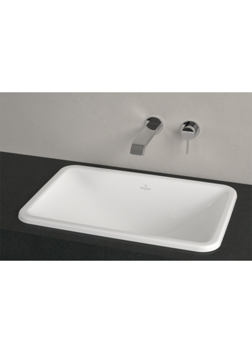Умивальник врізний в стільницю прямокутний VILLEROY & BOCH LOOP & FRIENDS 60х40 см 61450001