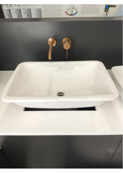 Умивальник врізний в стільницю прямокутний VILLEROY & BOCH LOOP & FRIENDS 60х40 см 61450001