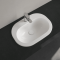 Умывальник овальный врезной в столешницу VILLEROY & BOCH O.NOVO 56х40 см (41615601) UM (Сентехнический недолив)