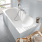 Ванна акриловая прямоугольная VILLEROY&BOCH O.NOVO/CASSANDRA 170х75см uBA170CAS2V-01 (Уценка)