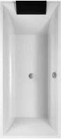 Ванная квариловая прямоугольная VILLEROY&BOCH SQUARO 180*80см, в комплекте с ножками, UBQ180SQR2V-01