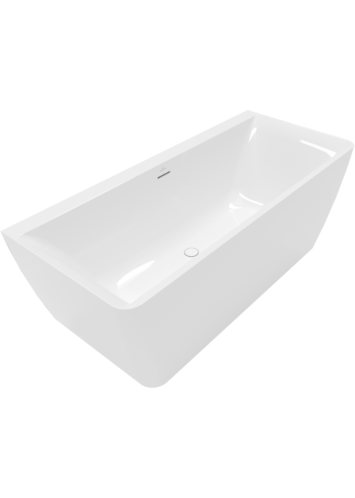 Ванна пристінна кварилова VILLEROY & BOCH SUBWAY 3.0 180x80см UBQ180SBW9CS00V-01