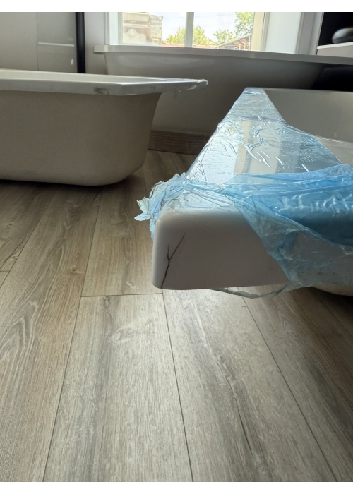 Ванна акрилова асиметрична VILLEROY&BOCH LOOP & FRIENDS 175*135см ліва UBA175LFS9L V-01 (Пошкодження на торцевій частині)