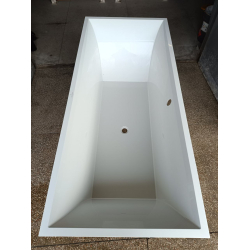Ванна кварилова прямокутна VILLEROY&BOCH SQUARO 180*80см, в комплекті з ніжками, UBQ180SQR2V-01