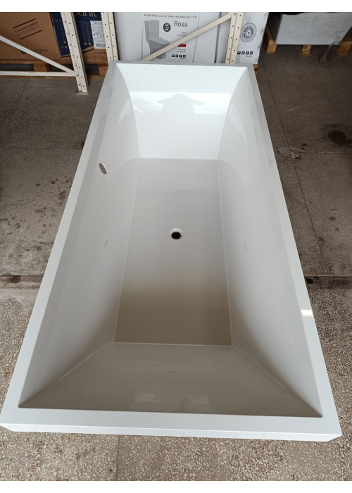 Ванна кварилова прямокутна VILLEROY&BOCH SQUARO 180*80см, в комплекті з ніжками, UBQ180SQR2V-01