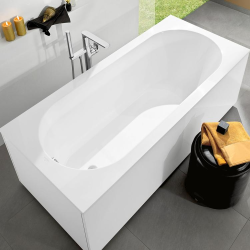 Ванна кварилова прямокутна VILLEROY & BOCH Oberon 170х75 + ніжки U99740000 (UBQ170OBE2V-01)