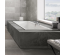 Ванна кварилова прямокутна VILLEROY&BOCH SQUARO EDGE 12 180*80см з ножками та зливом-переливом UBQ180SQE2DV-01 (Знижена в ціні позиція)
