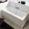 Ванна кварилова прямокутна VILLEROY&BOCH SQUARO EDGE 12 180*80см з ножками та зливом-переливом UBQ180SQE2DV-01 (Знижена в ціні позиція)