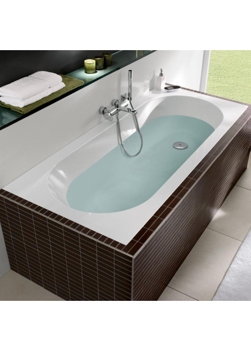 Ванная квариловая прямоугольная VILLEROY & BOCH Oberon 180x80см UBQ180OBE2V-01 + ножки U99740000 (выставочный образец)