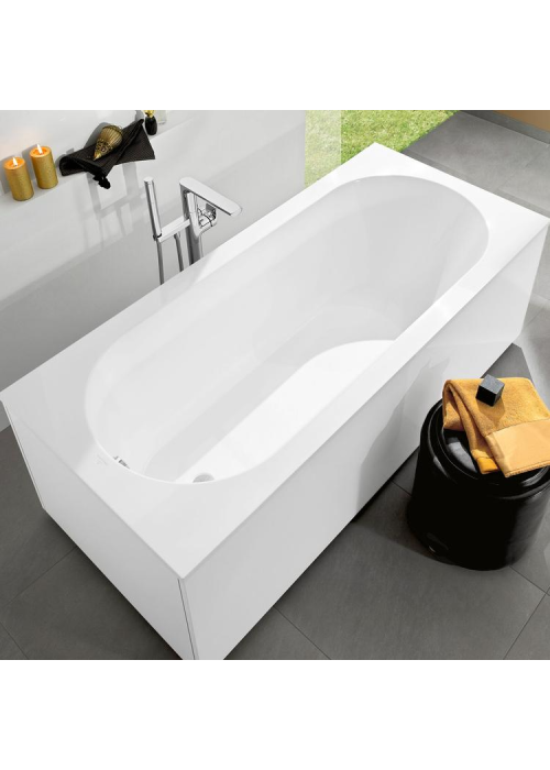 Ванна кварилова прямокутна VILLEROY & BOCH Oberon 180x80см UBQ180OBE2V-01 + ніжки U99740000