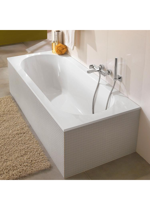 Ванна кварилова прямокутна VILLEROY & BOCH Oberon 180x80см UBQ180OBE2V-01 + ніжки U99740000