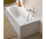 Ванная квариловая прямоугольная VILLEROY & BOCH Oberon 180x80см UBQ180OBE2V-01 + ножки U99740000