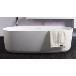 Ванна VOLLE окрема кам'яна Solid surface 1680*800*530 мм, 12-40-036