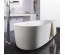 Ванна VOLLE окрема кам'яна Solid surface 1680*800*530 мм, 12-40-036