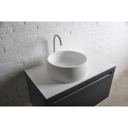 Раковина накладна VOLLE Solid surface, 13-40-468