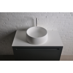 Раковина накладна VOLLE Solid surface, 13-40-468