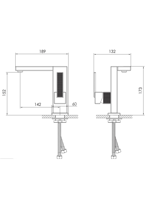Змішувач для кухні IMPRESE DEIRA, хром, ZMK122001010