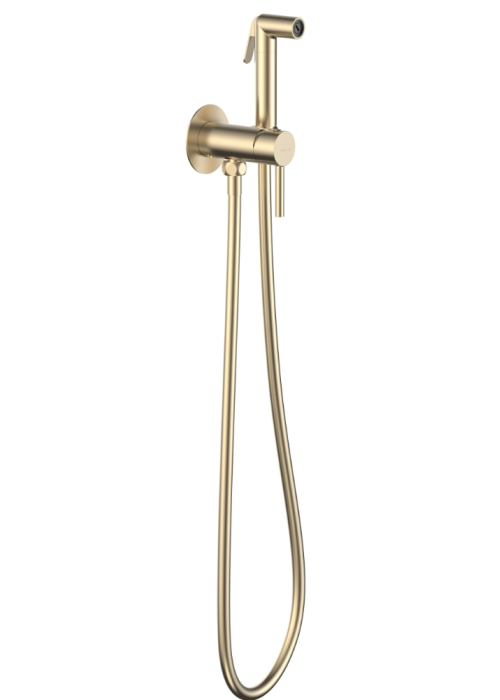 Комплект гигиенического душа Volle SISTEMA H35 cepillado oro 1590.160315