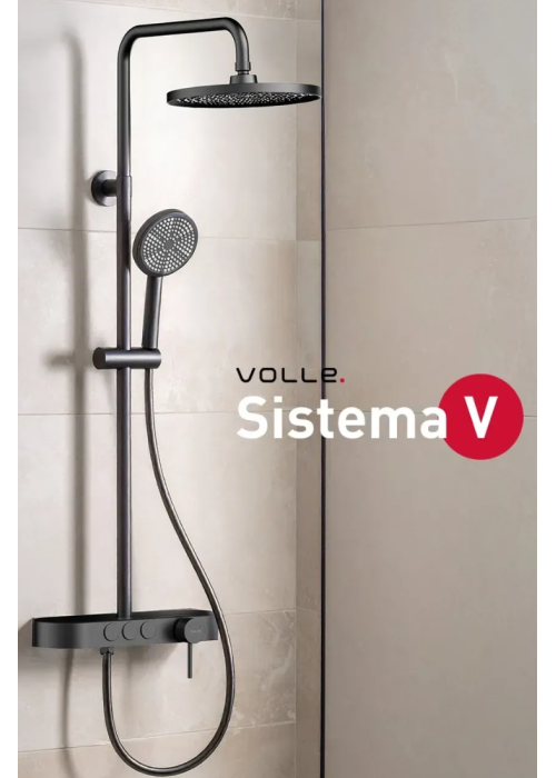 Душова система Volle SISTEMA V, Сірий 1593.090105