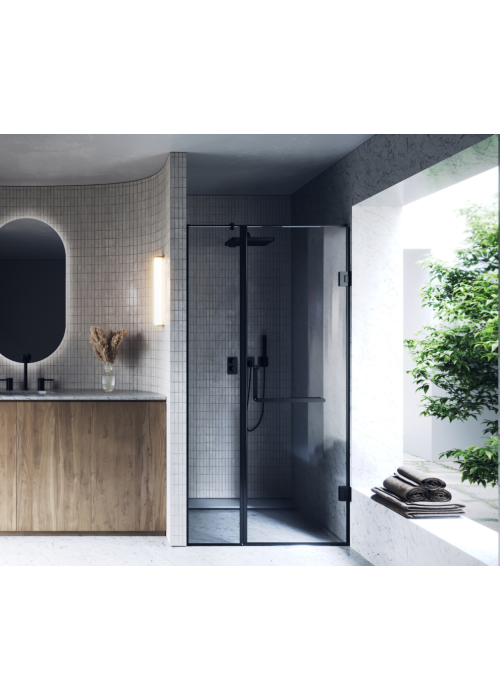 Душові двері Weston WD 2 Розпашні Хром 200x100 см