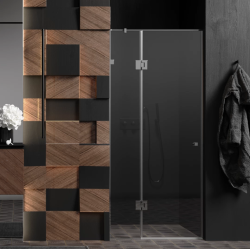 Душові двері Weston WD 3 Розпашні Хром 200x110 см