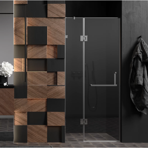 Душові двері Weston WD 3 Розпашні Хром 200x120 см
