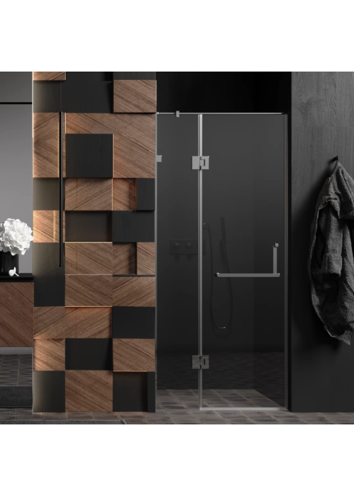 Душові двері Weston WD 3 Розпашні Хром 200x120 см