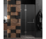 Душові двері Weston WD 3 Розпашні Хром 200x100 см
