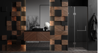 Душові двері Weston WD 3 Розпашні Хром 200x100 см