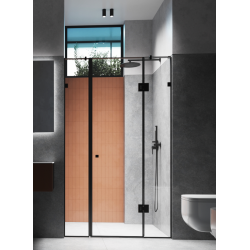 Душові двері Weston WD 4 Розпашні Хром 200x130 см