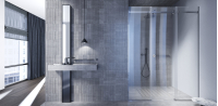 Душові двері Weston WDS 8 розсувні Хром 200x170 см