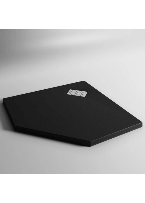 Душовий піддон п'ятикутний Weston WPD-P 100x100x3.4 білий WPD-P-100x100-B