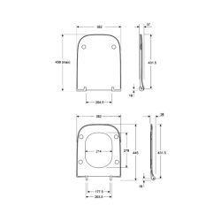 Сиденье для унитаза KOLO MODO SOFT-CLOSE, L30115000