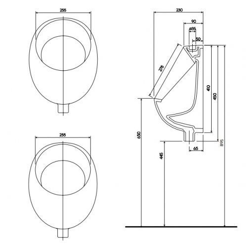 Пісуар Kolo NOVA TOP PICO K2601100U