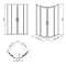 Душевая кабина Cersanit Basic 90x90 (S158-005)