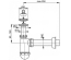 Сифон для умывальника D40 с гибким соединением A41+A71