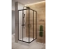 Квадратна душова кабіна Cersanit BRASCO 80x80x190 + Піддон 80x80x16 + панель (S168-007+S204-011)
