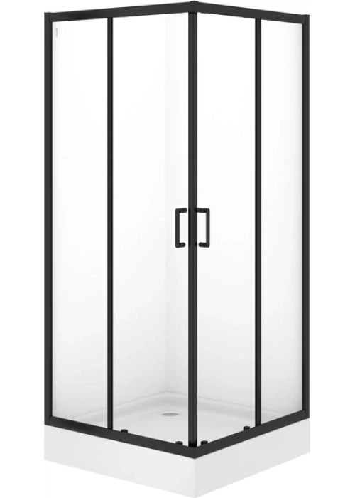 Квадратная душевая кабина Cersanit BRASCO 90x90x190 Поддон 90x90x16 + панель (S168-008+S204-012)