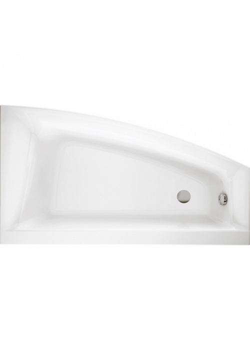 Ванна асиметрична акрилова Cersanit Virgo Max 160x90 L S301-133