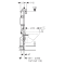 Інсталяційна система Geberit Duofix для підвісного унітазу, 458.126.00.1