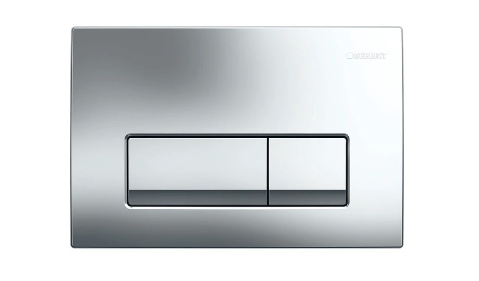 Кнопка змиву Geberit Delta50 хром 115.119.21.1