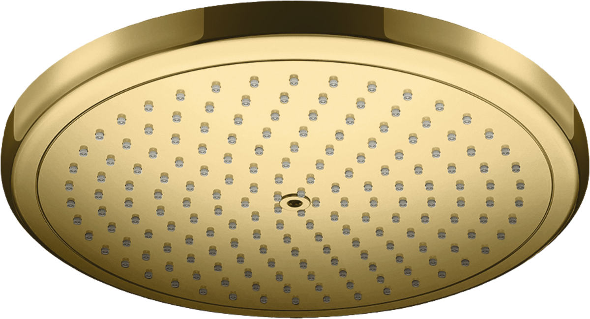 Верхній душ Hansgrohe Croma 280 1jet Ecosmart 9 л/хв Polished Gold Optic 26221990