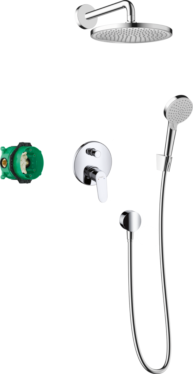 Душовий комплект Hansgrohe Crometta S 240 1jet Focus 8в1 27958000 хром