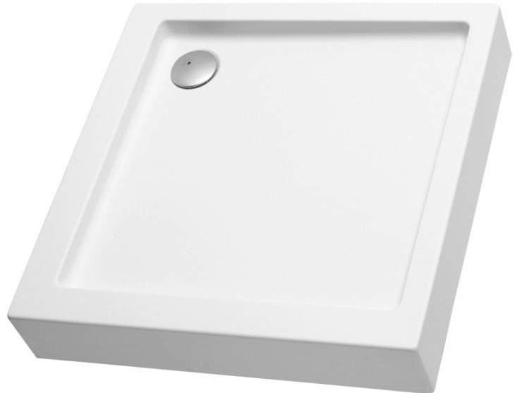 Душовий піддон RAVAK MODENA 90 SLIM XАU0000031 + Сифон Slim 90 chrome