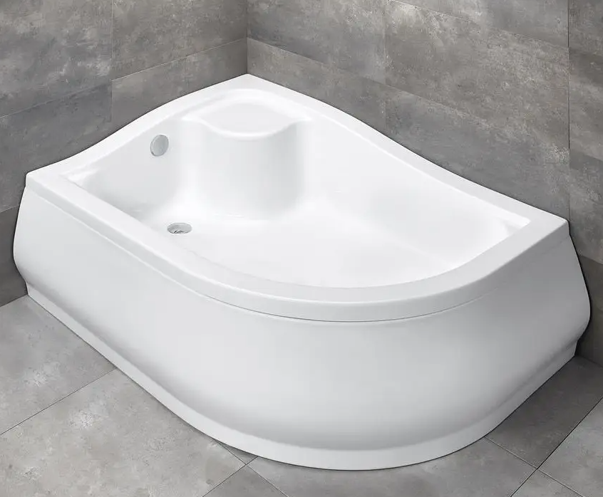 Душовий піддон RADAWAY Korfu E, 100x80 лівий, 4E81400-03L