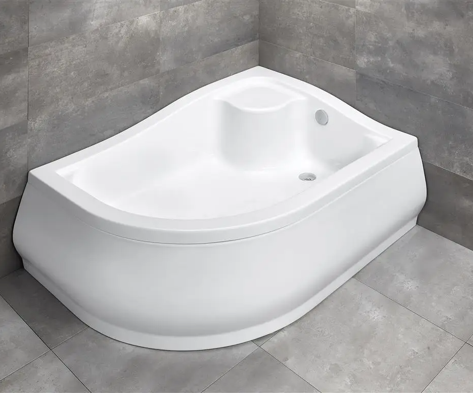 Душовий піддон RADAWAY Korfu E, 100x80 правий, 4E81400-03R